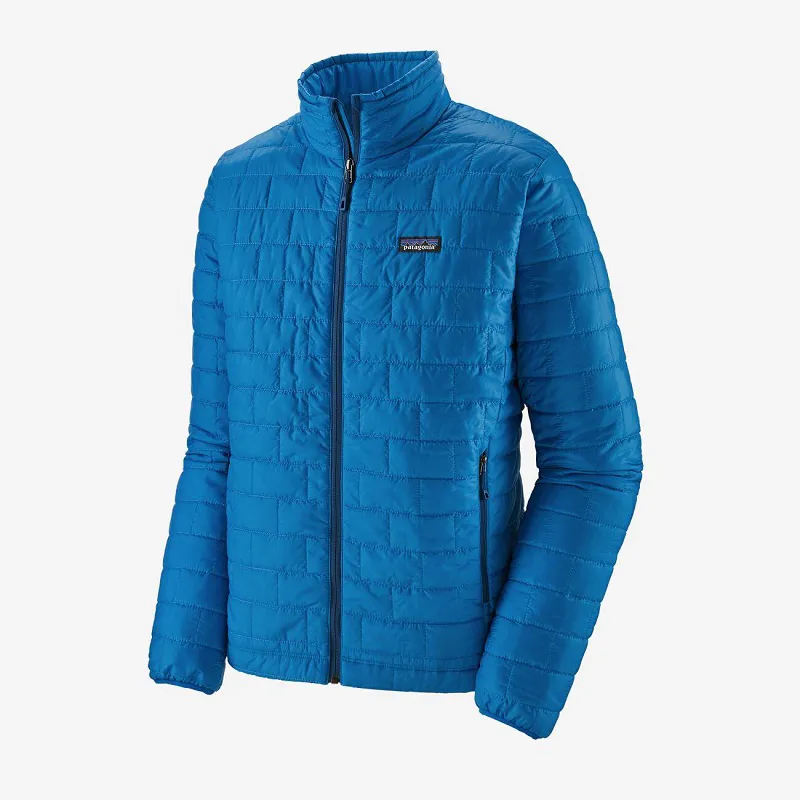 Patagonia Mens Nano Puff Jacket Andes Blue with Andes Blue